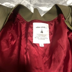 NiKo and. コートの画像