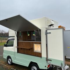 軽トラックキッチンカー中古車200リットルタイプの画像