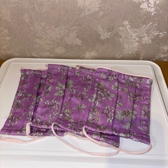 布マスクハンドメイド 未使用の画像