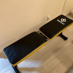 値下げ中【4段階調節・折りたたみ式】トレーニングチェア（トレーニングベンチ）の画像