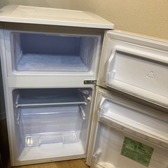 年浅　ノンフロン冷凍冷蔵庫81Lの画像