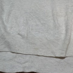 ZARA ノースリーブニット ホワイトの画像