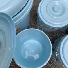 【至急！1月9日まで】【未使用】フタ付き容器（全部セット）★②の画像