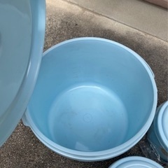 【至急！1月9日まで】【未使用】フタ付き容器（全部セット）★②の画像