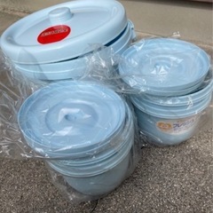 【至急！1月9日まで】【未使用】フタ付き容器（全部セット）★②の画像