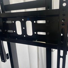 テレビスタンド　ヤマダ電気　木目調の画像