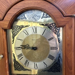 ①引き取り限定骨董品当時物TEMPUS FUGIT 柱時計ドイツ製現状品 の画像