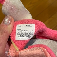 asics キッズ　スニーカー14.0cmの画像