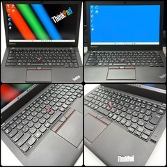 ⭐️Windows11⭐️Office2024⭐️LenovoノートパソコンThinkPad Core i7 メモリ8GB 新品SSD256 小型軽量 静音⭐︎ダブルバッテリー搭載の画像