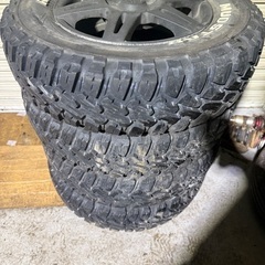 パジェロミニで使用‼️ 195 80 15 マッドスター　MTタイヤの画像