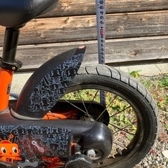 お引取り決まりました/子ども
用自転車　補助輪付の画像