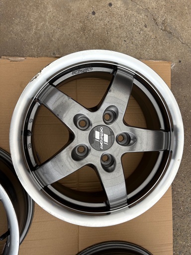 【引き取り限定】 OETTINGER エッティンガ― 4本セット 15×6.5J 112 5H メルセデス W203 Cクラス