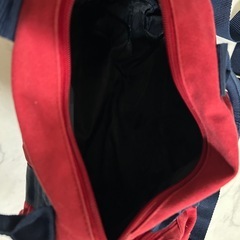 トミーボストンバッグ赤の画像