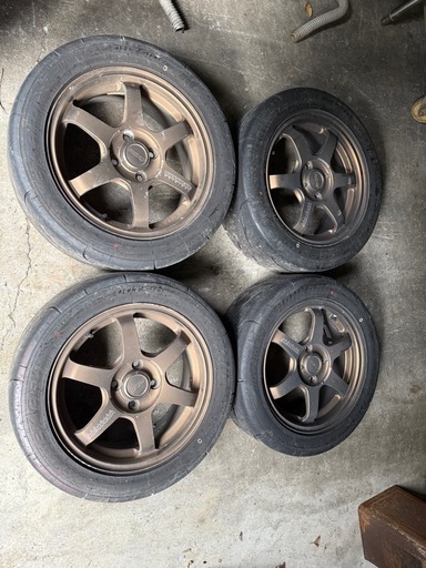 ☆TE37 RAYS 15インチ タイヤセット☆