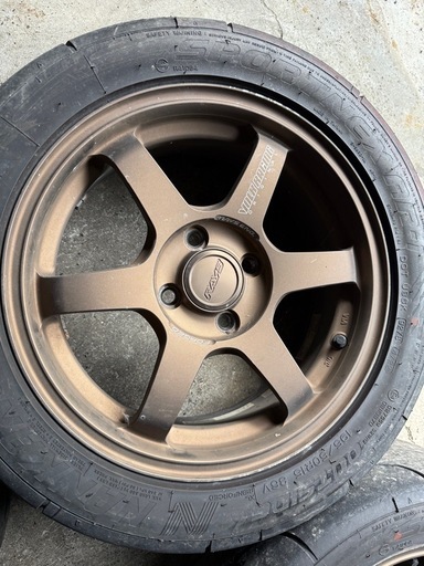 ☆TE37 RAYS 15インチ タイヤセット☆