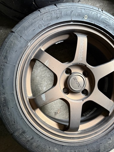 ☆TE37 RAYS 15インチ タイヤセット☆