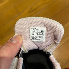 asics キッズ　スニーカー17.0cmの画像