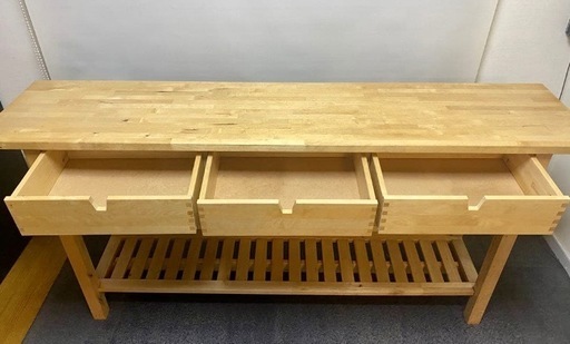 IKEA イケアFÖRHÖJA フォルホイア木製ラックキッチンカウンター (k.h