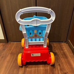 アンパンマン　ままごと　ショッピングカートの画像