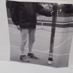 【未使用未開封品】ウィルソン　テニスボール用ピックアップチューブ　18個収納　WRZ323800　12x12x113cm　【非対面取引です】　の画像