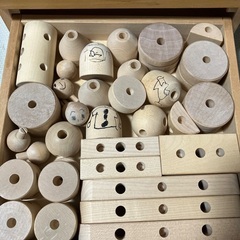 ゲーテの組み木　家庭保育園の画像