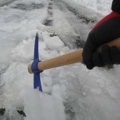 地面の氷除去