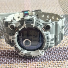 カシオ G-SHOCK GW-200CF 迷彩モデルのブラジリアン フロッグマン 200m防水の迷彩デザインFrogmanの画像
