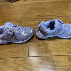 キッズスニーカー　パープル 17.0cmの画像