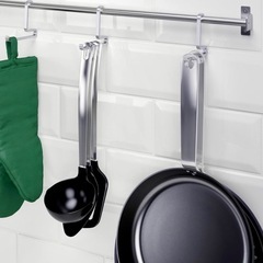 IKEA ステンレス　S字フック 9個 ロングフック3個 の画像