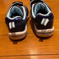 キッズスニーカー　ネイビー 17.0EEの画像