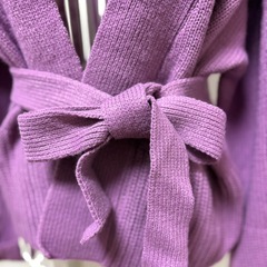 ウエストリボン　　紫ピンクの画像