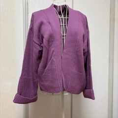 ウエストリボン　　紫ピンクの画像