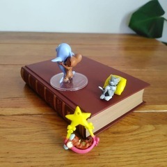 Happyくじ トムとジェリー『さかなのふりをして踊るジェリー』ミニフィギュア セットの画像