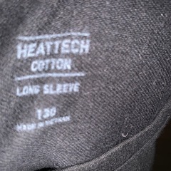 ヒートテック130cmの画像