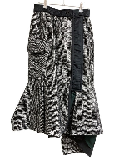 sacai マーメイドラインスカート ※今月末で受付終了※