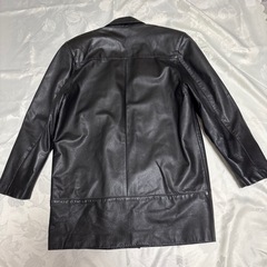 中古品、ラムレザーショートコートの画像