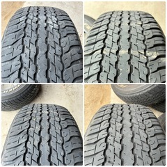265/60R18 ダンロップ グラントレックAT 4本　ハイラックス、プラド等の画像