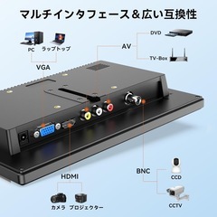 10.1インチモニター 小型 ディスプレイ 液晶ディスプレイ モニター HDMIの画像