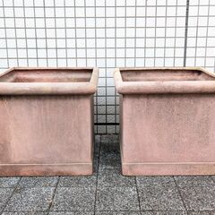 プランター 植木鉢 おしゃれ 正方形 CLタブポット Sサイズ 50L ガーデニング 屋外 園芸 観葉植物 エントランス カフェ ショップの画像