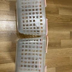 カゴ　２個の画像