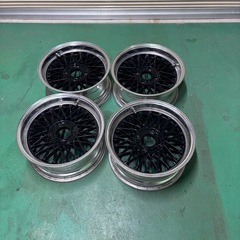 15インチ スピードスター　4本セット　6.5J AE86 4穴　114.3の画像