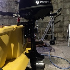 TOHATSU     二馬力エンジン  の画像