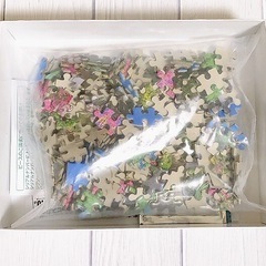 ジグソーパズル　3種類の画像