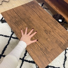 折り畳み　ローテーブルの画像