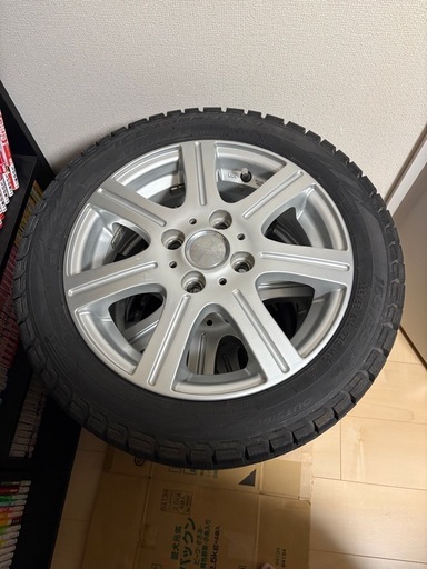 NBOXにて使用！スタッドレス165/55R14 