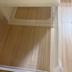 衣装ケース　透明の画像