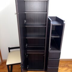 【引越しのため】ニトリ 姿見ドレッサー（ノーブルBR）美品の画像