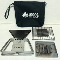 LOGOS  ロゴス　焚き火台　ストーブ　ピラミッドグリル　コンパクト　アウトドア　コンロ　ソロキャンの画像