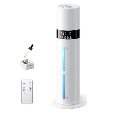 【新品未開封】加湿器 8L 超音波式 上から給水