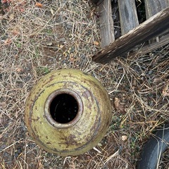 昭和レトロ　かめ　カメ　入れ物　瓶の画像